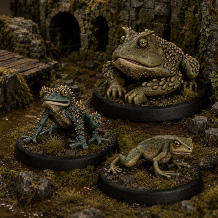Bushido, Grenouille Symbiotique, VF+EN, créatures amphibiennes, Les Éveillés et GCT Studio