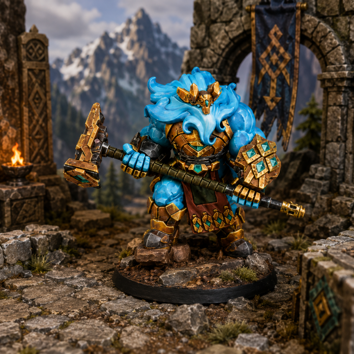 Figurine Warcrow Waljan, The Last of the First – Mounthaven