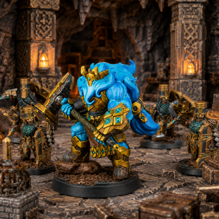 Figurine Warcrow Waljan, The Last of the First – Mounthaven