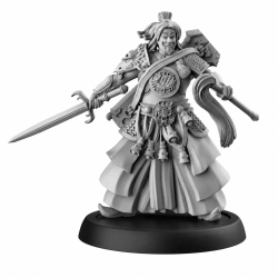 Figurine Bushido Nan Hua Fangshi Vermillion pour Imperial Court, maître ésotérique de soutien jeu de figurines GCT Studio.