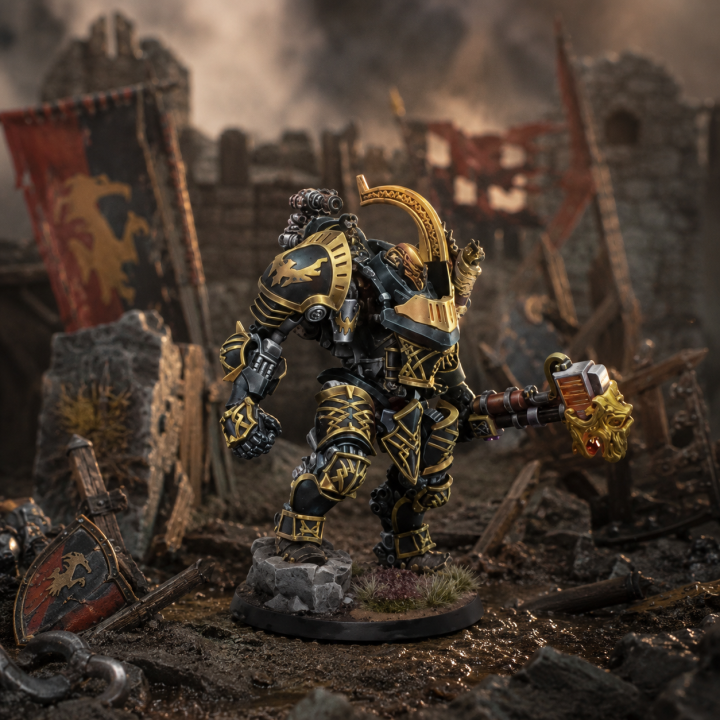Figurine Warcrow War Rig Hegemony of Embersig Corvus Belli en version française