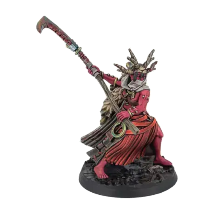 Boîte Warcrow Marked Scions of Yaldabaoth avec 4 figurines en résine pour le jeu de figurines Warcrow
