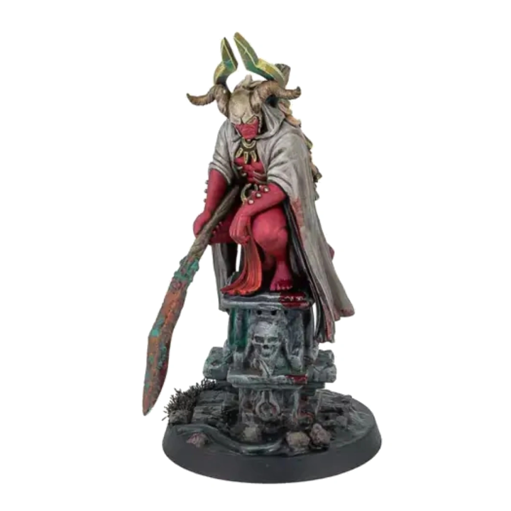 Boîte Warcrow Marked Scions of Yaldabaoth avec 4 figurines en résine pour le jeu de figurines Warcrow
