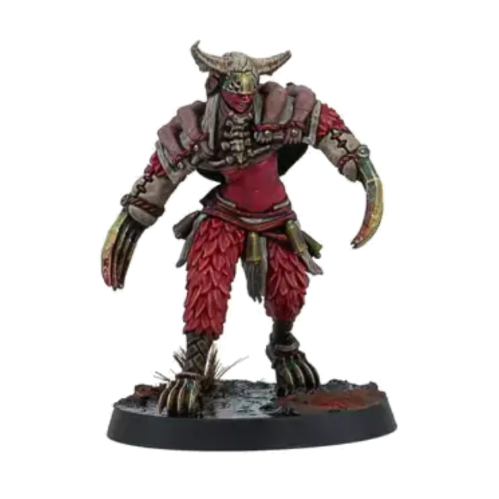 Warcrow Intact Scions of Yaldabaoth - 4 figurines en résine Corvus Belli