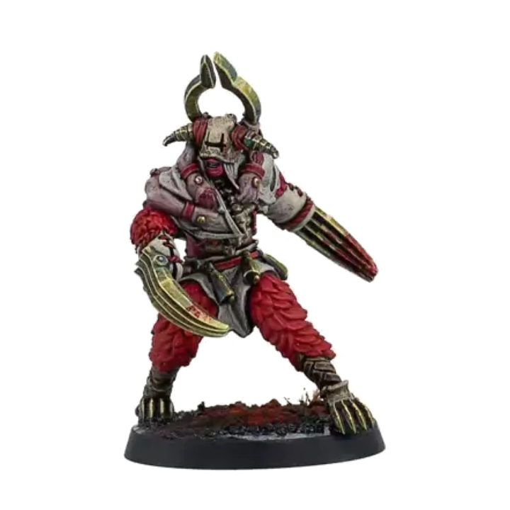 Warcrow Intact Scions of Yaldabaoth - 4 figurines en résine Corvus Belli