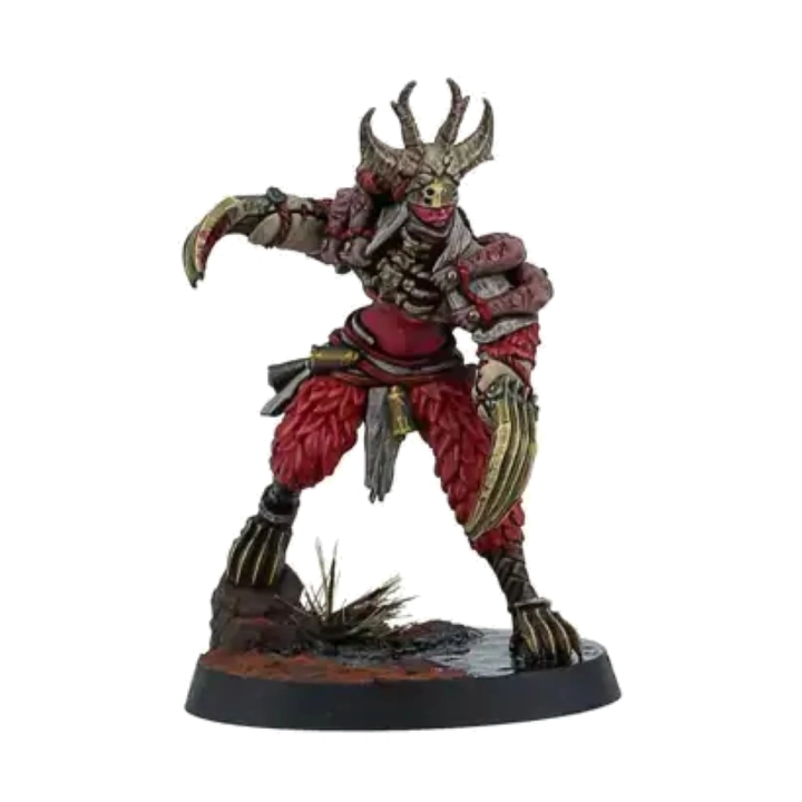 Warcrow Intact Scions of Yaldabaoth - 4 figurines en résine Corvus Belli