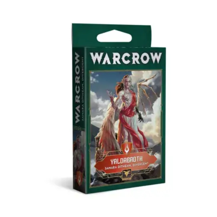Figurine Warcrow Samara Dìthean Divergent, officier offensif des Scions of Yaldabaoth