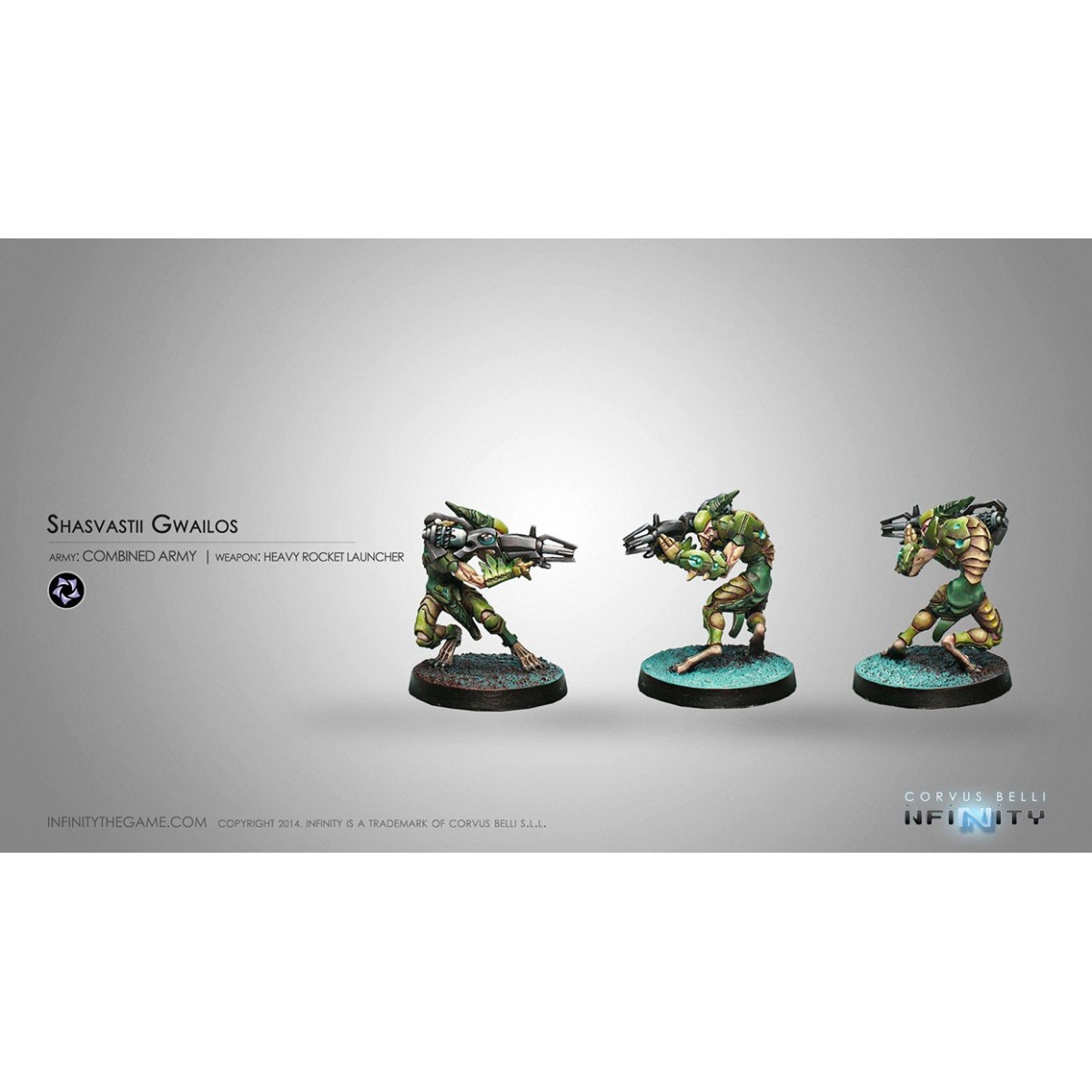 Figurine Infinity (Corvus Belli) - Gwailos (Lance-Roquettes Lourd)