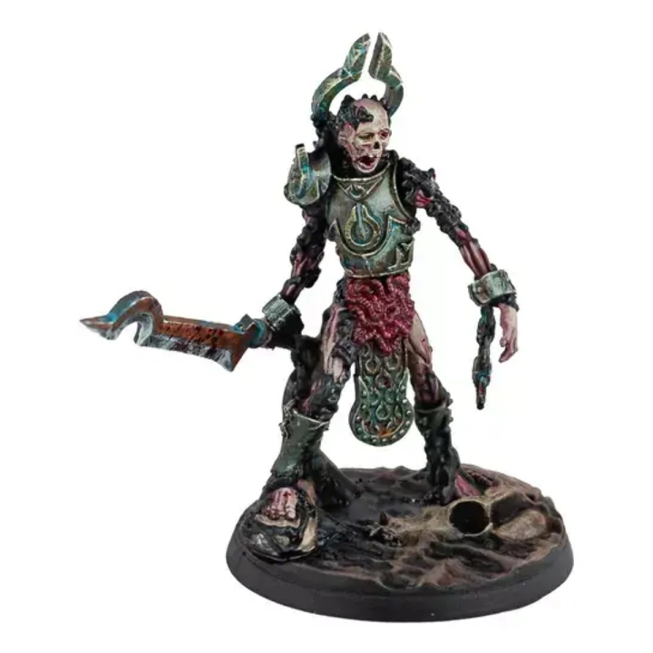 Boîte Warcrow Husk VF+EN - 4 figurines Scions of Yaldabaoth Corvus Belli