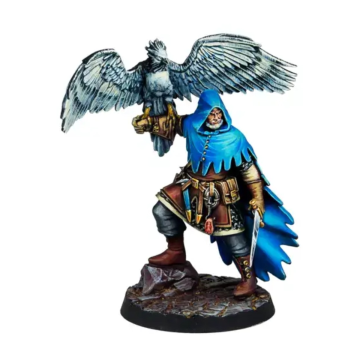 Warcrow Feudom Supports avec Royal Falconer et Armelle pour la faction Feudom