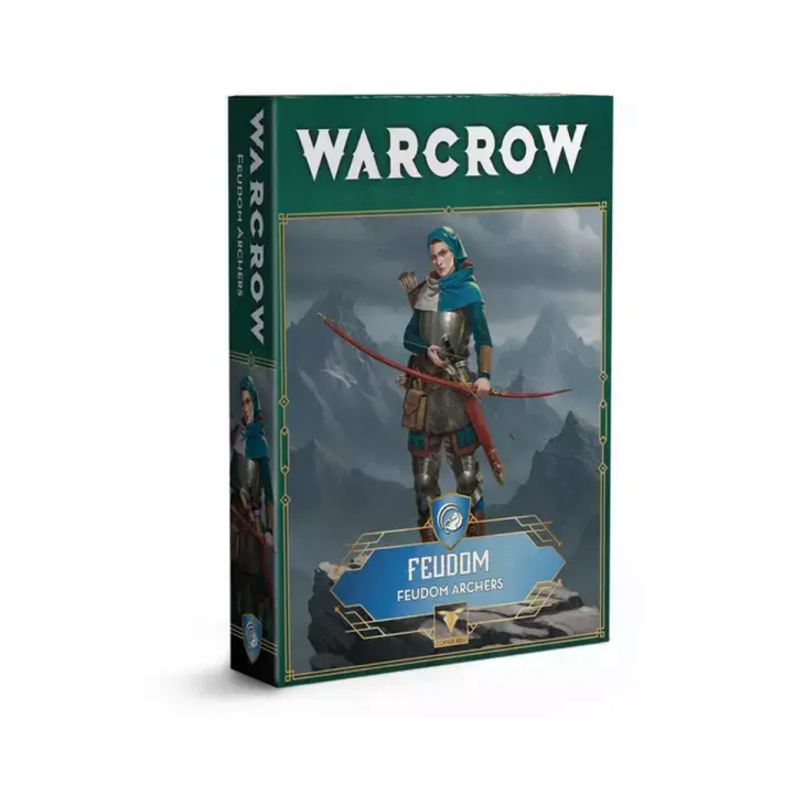 Warcrow Feudom Archers Corvus Belli - 4 figurines résine pour faction Feudom