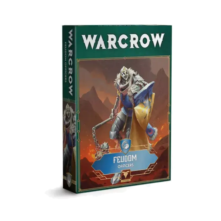 Figurines Warcrow Feudom Officers Corvus Belli pour armée Feudom