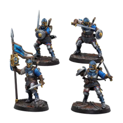 Figurines Warcrow Guardians of the Mounds pour la faction Feudom de Corvus Belli