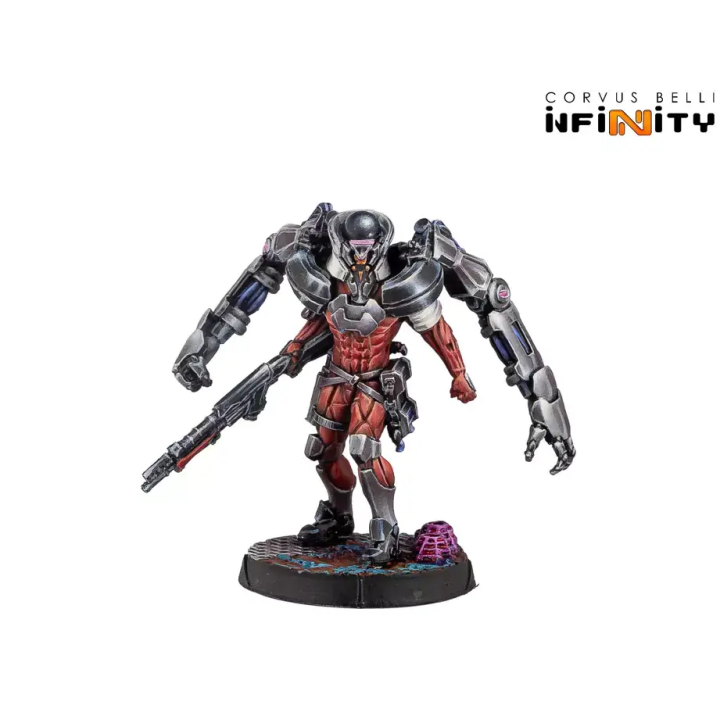 Infinity Next Wave Expansion Pack Beta – figurines Tekdraken Gearhead et Wraith-1 pour Armée Combinée