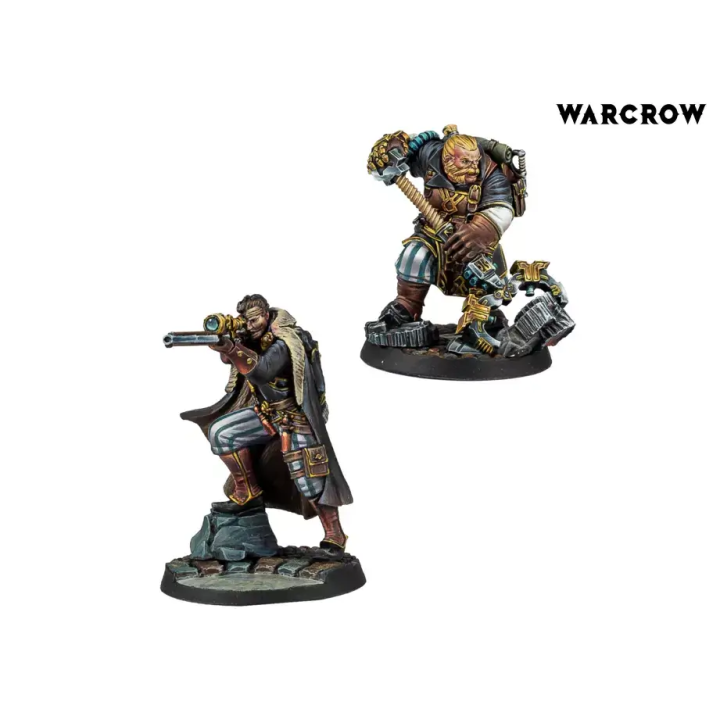 Warcrow Gunnery Corporal & Engineer Hegemony of Embersig Corvus Belli