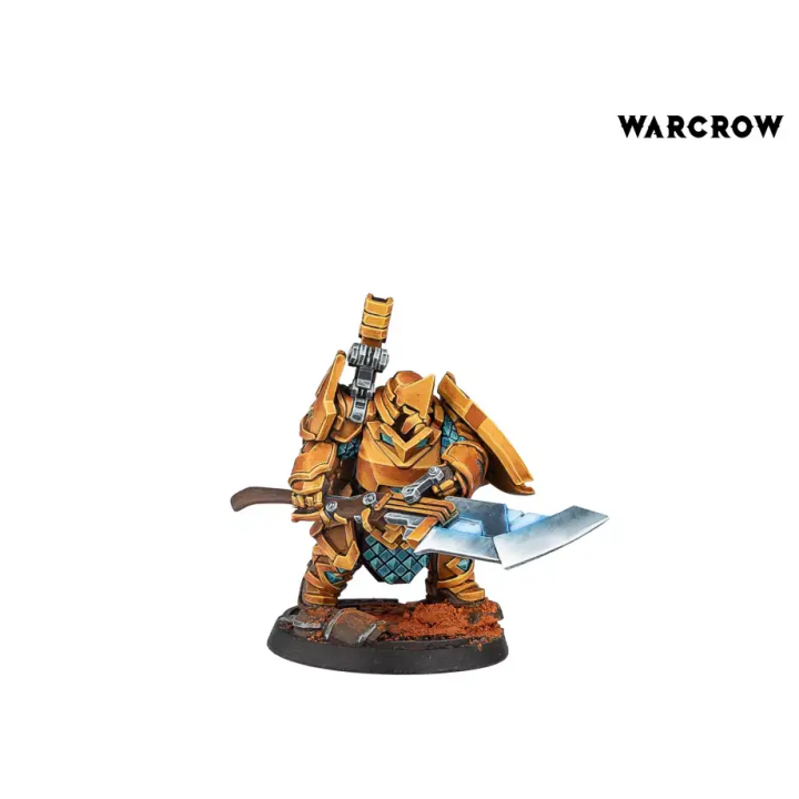 Warcrow Unrelenting Mounthaven Corvus Belli - 4 figurines naines de choc