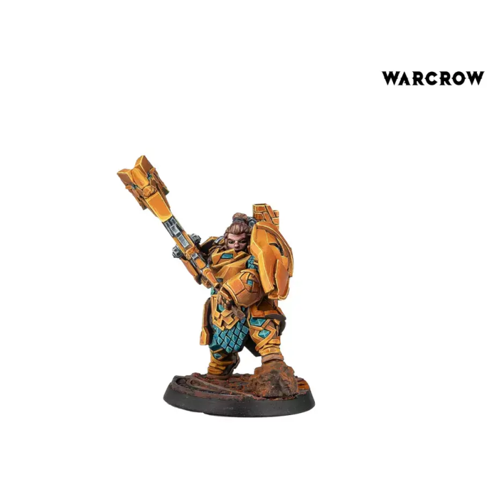 Warcrow Unrelenting Mounthaven Corvus Belli - 4 figurines naines de choc
