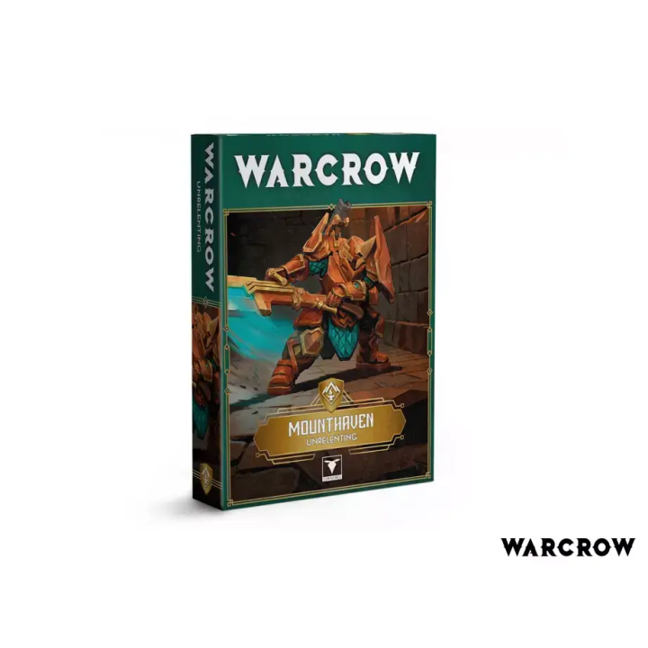 Warcrow Unrelenting Mounthaven Corvus Belli - 4 figurines naines de choc