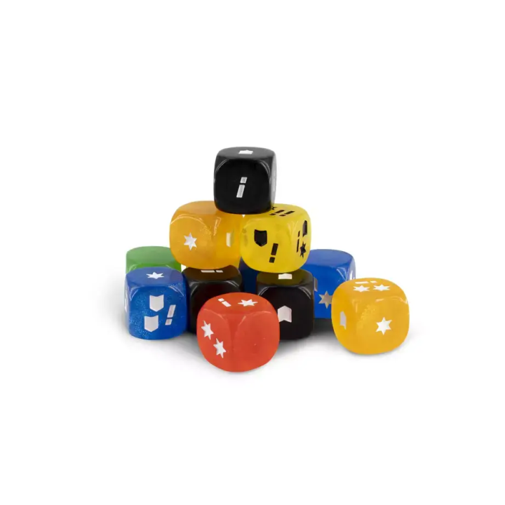 HexaDome Legends - Frost Dice Set