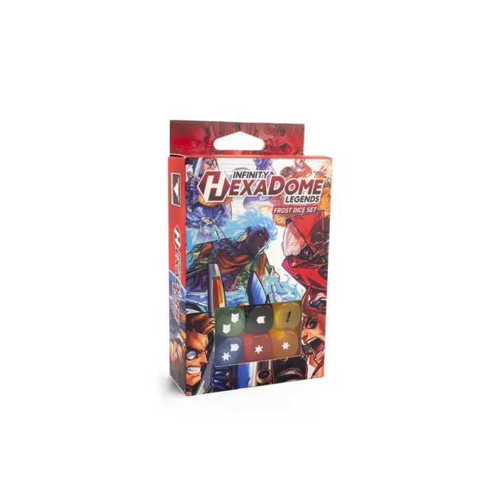 HexaDome Legends - Frost Dice Set