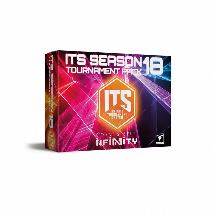 Infinity ITS Season 18 Tournament Pack avec figurine exclusive LeMuet et accessoires de tournoi