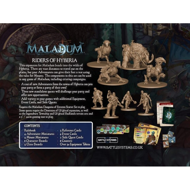 Maladum - Riders of Hyberia (FR) | Battle Systems