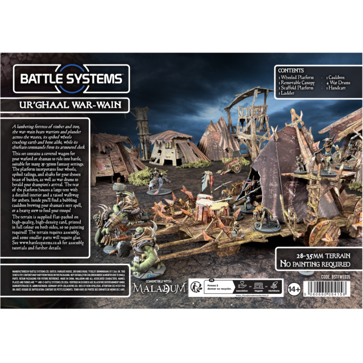 Maladum - Ur’ghaal War-Wain | Battle Systems