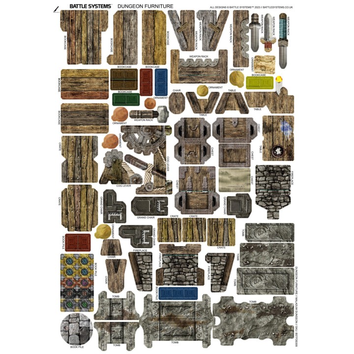Maladum - Dungeon Furniture | Battle Systems