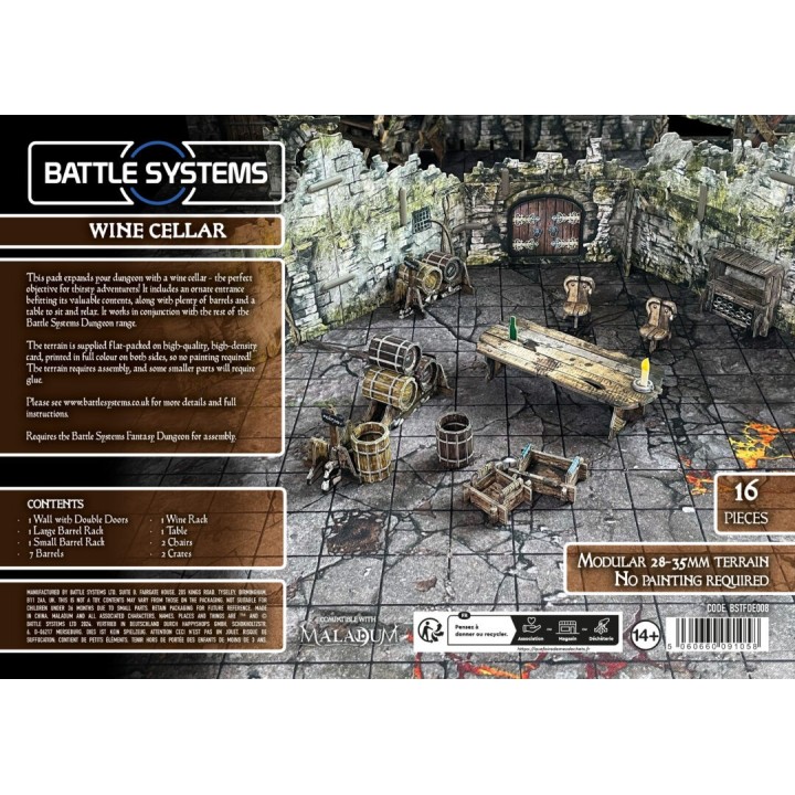 Maladum - Wine Cellar | Battle Systems