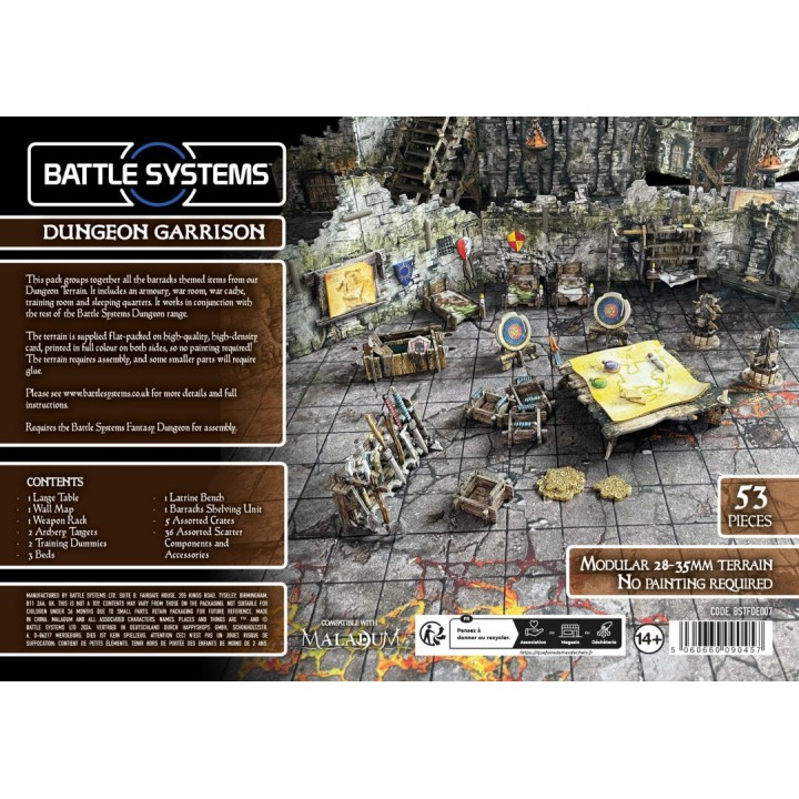 Maladum - Dungeon Garrison | Battle Systems