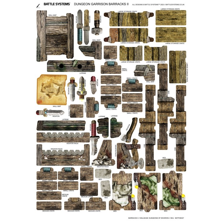 Maladum - Dungeon Garrison | Battle Systems