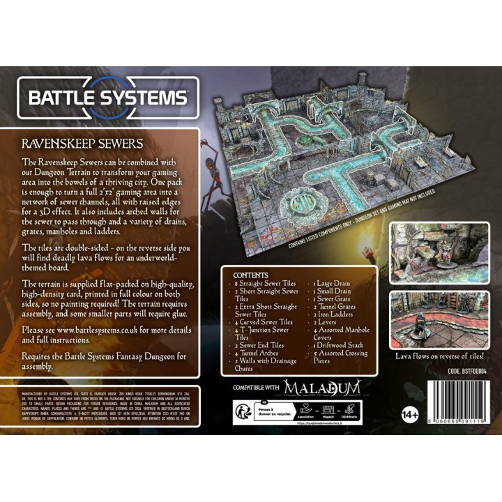 Maladum - Ravenskeep Sewers | Battle Systems