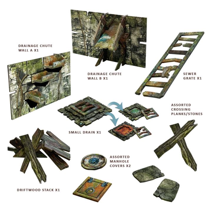 Maladum - Ravenskeep Sewers | Battle Systems
