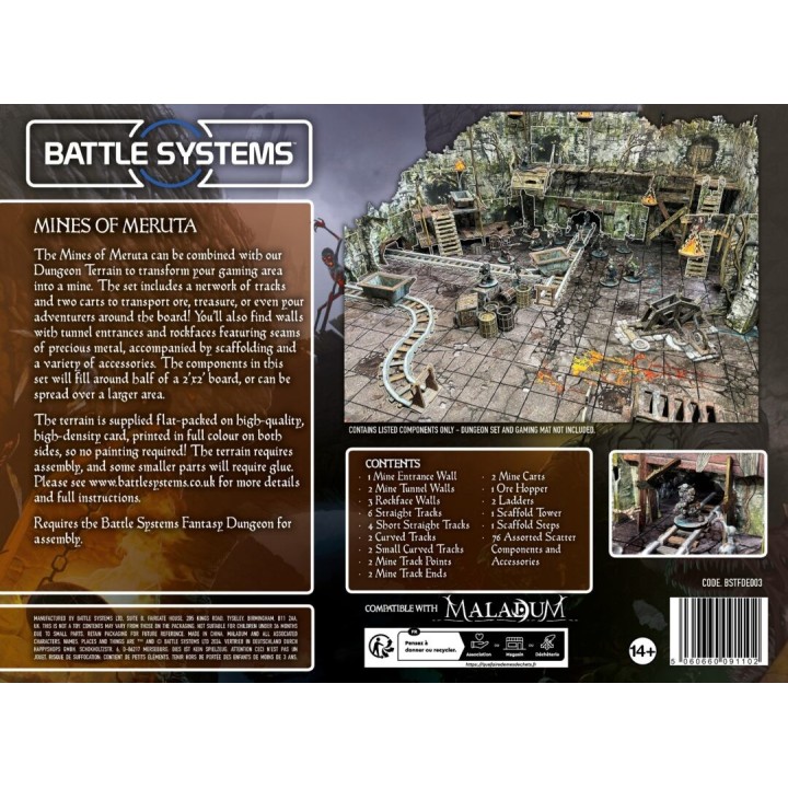 Maladum - Mines of Meruta | Battle Systems