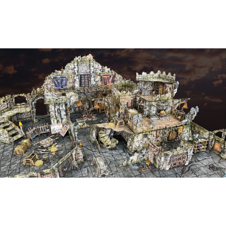 Maladum - Crypts and Caverns Dungeon Upgrade Pack | Battle Systems