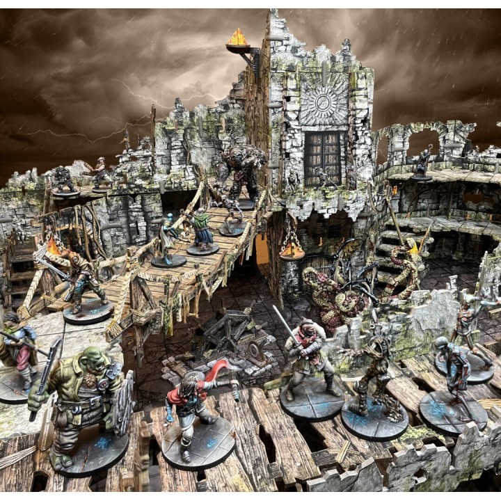 Maladum Fantasy Dungeon | Décors modulaires Battle Systems