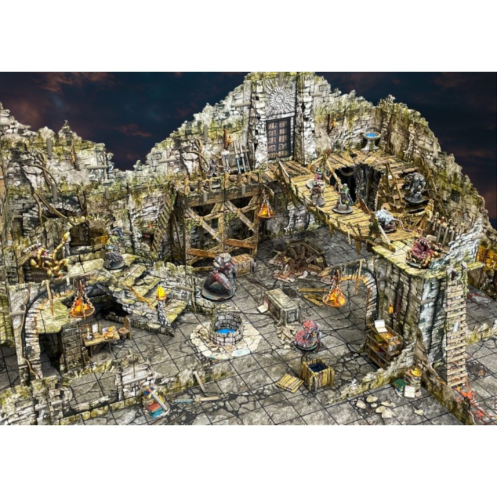 Maladum Fantasy Dungeon | Décors modulaires Battle Systems