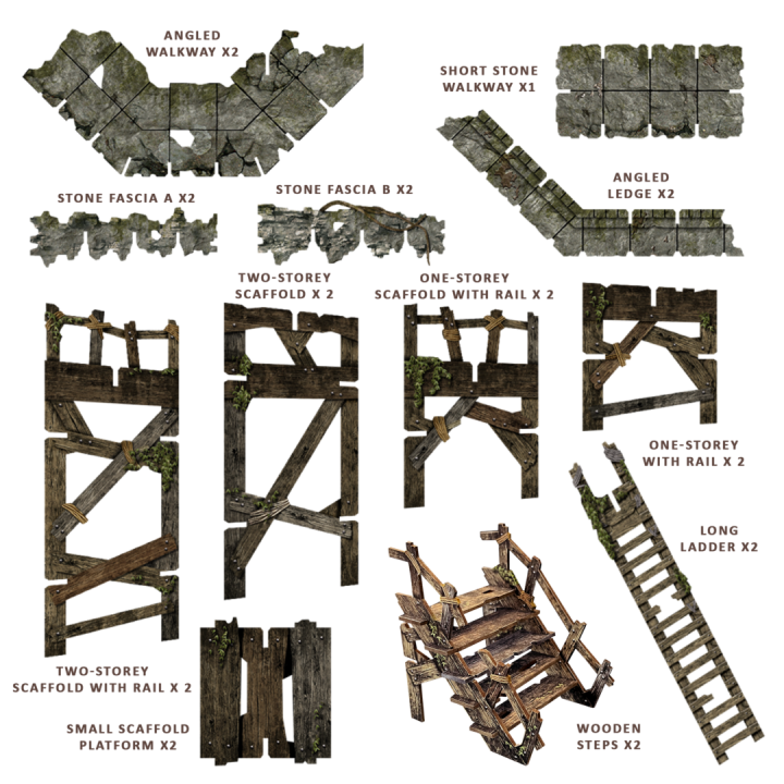 Maladum Fantasy Dungeon | Décors modulaires Battle Systems