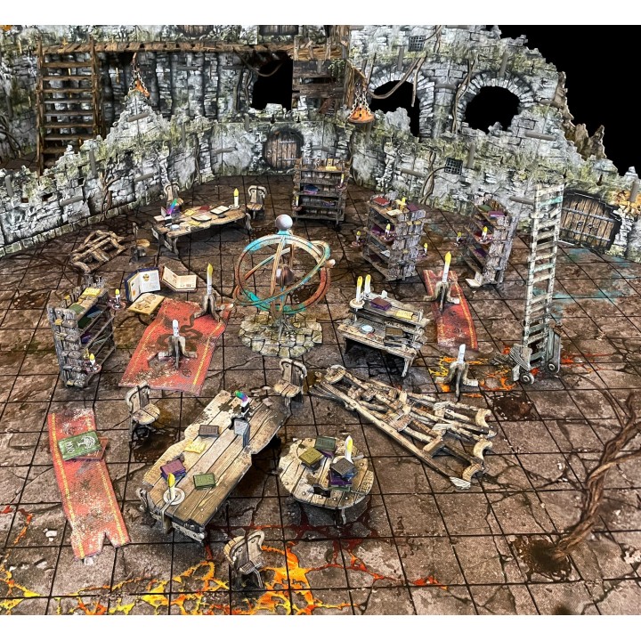 Maladum Dungeon Archives | Bibliothèque de donjon