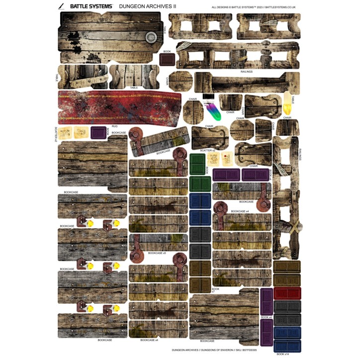 Maladum Dungeon Archives | Bibliothèque de donjon