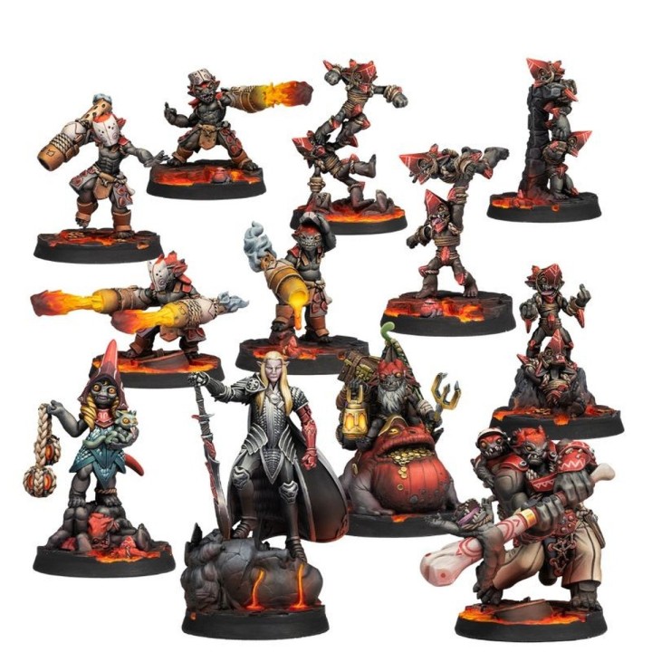 Warcrow - Red Caps Action Pack (FR + ENG)