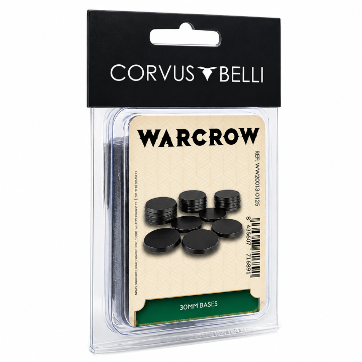 Warcrow - 30mm Bases, Alpha Series (20)