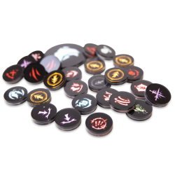 Jetons acryliques Eldfall Chronicles | FIGHOUSE