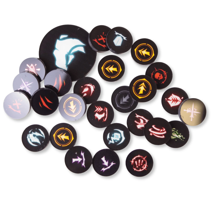 Jetons acryliques Eldfall Chronicles | FIGHOUSE