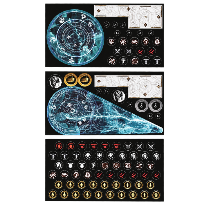 Gabarits et marqueurs Eldfall Chronicles | FIGHOUSE