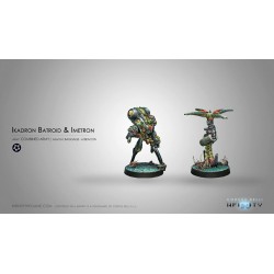 Figurine Infinity (Corvus Belli) - Ikadron Batdroids & Imetron