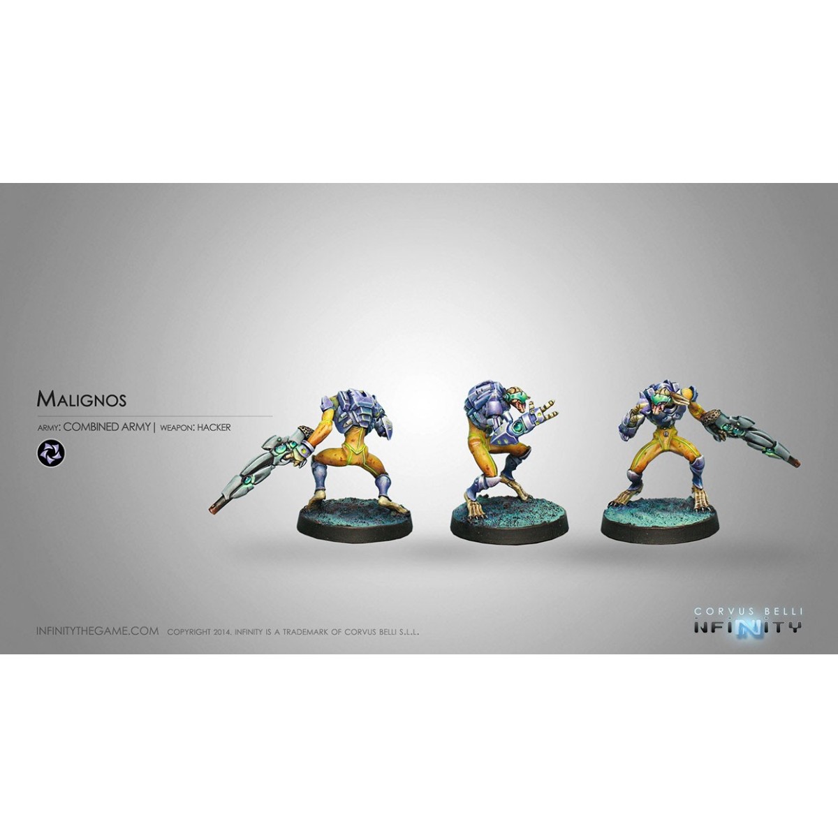 Figurine Infinity (Corvus Belli) - Malignos (Hacker)