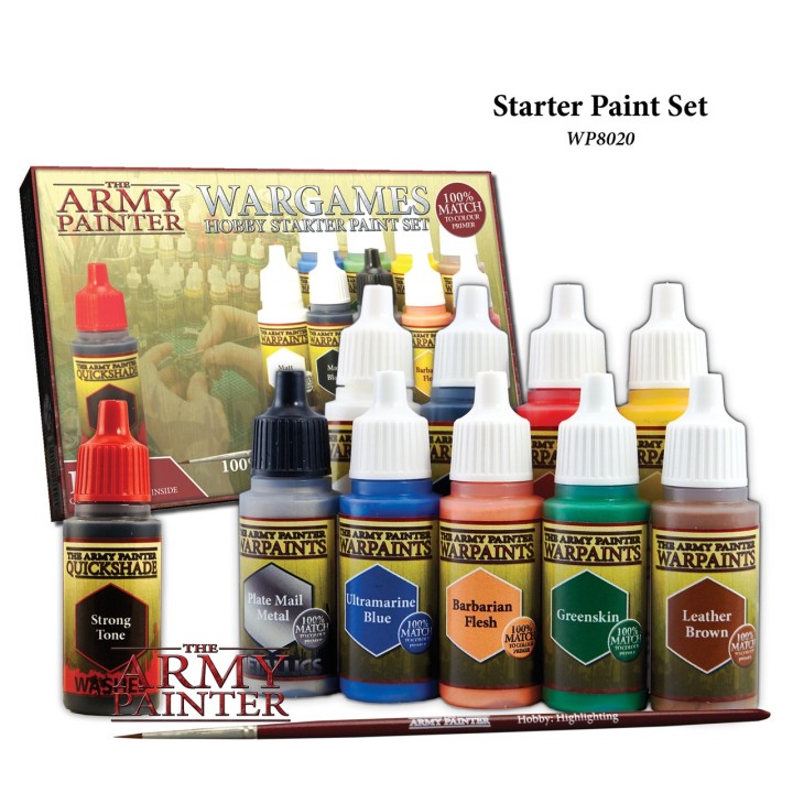 Army Painter - Warpaints Starter Paint Set III