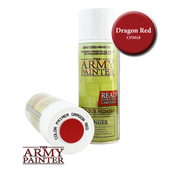 Army Painter - Sous-couche Rouge - Dragon Red