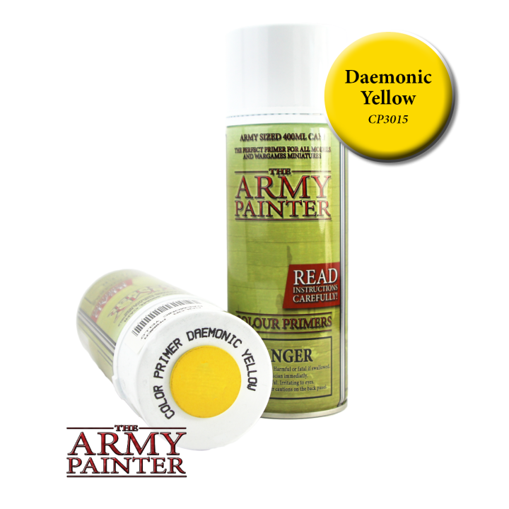 Army Painter - Sous-couche Jaune - Daemonic Yellow